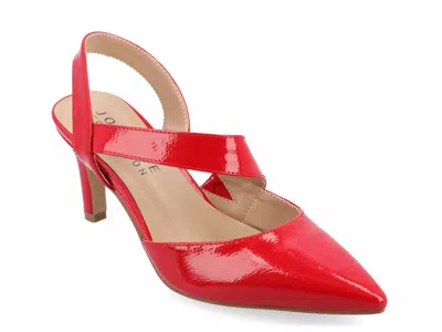 Journee Collection Scarlett Pump In Red
