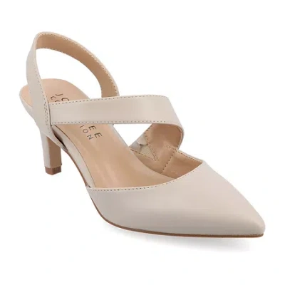 Journee Collection Scarlett Womens Pointed Closed Toe Stiletto Heel Pumps In Gray