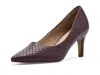 Journee Collection Wide Width Scylee Pump In Brown
