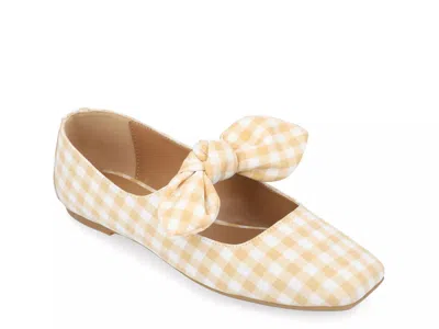 Journee Collection Seralinn Ballet Flat In Neutral
