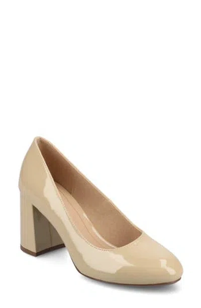 Journee Collection Seraphina Pump In Beige