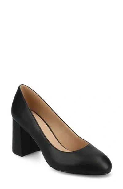Journee Collection Seraphina Pump In Black