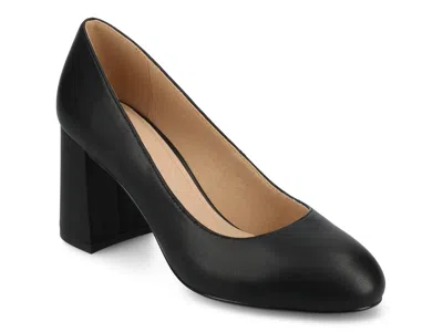 Journee Collection Seraphina Pump In Black