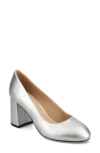 Journee Collection Seraphina Pump In Silver