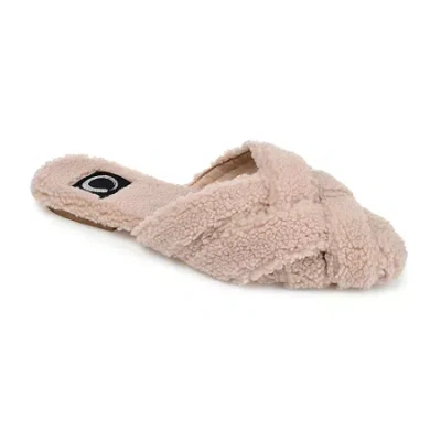 Journee Collection Sereena Womens Round Slip-on Shoe In Pink