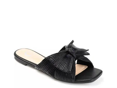 Journee Collection Serlina Slide Sandal In Black