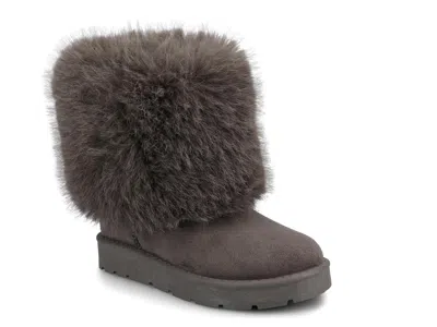 Journee Collection Shanay Bootie In Gray
