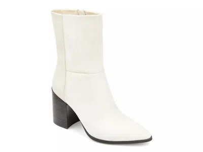 Journee Collection Sharlie Bootie In White