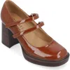 Journee Collection Tru Comfort Foam Shasta Mary Jane Pump In Cognac