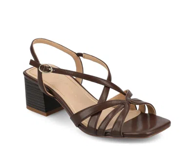 Journee Collection Shyla Sandal In Brown