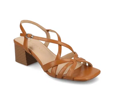 Journee Collection Shyla Sandal In Brown