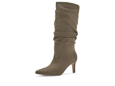 Journee Collection Sonnetta Women's Boots Olive: 11 M, Synthetic In Brown