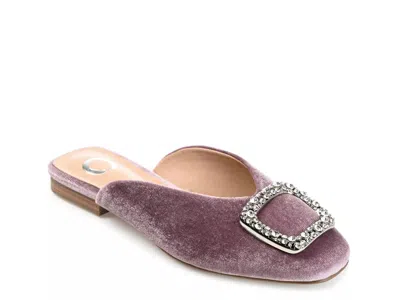 Journee Collection Sonnia Flat In Purple