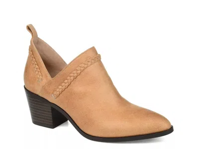 Journee Collection Sophie Bootie In Brown