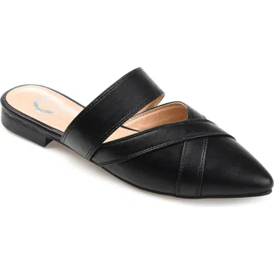 Journee Collection Stasi Mule In Black