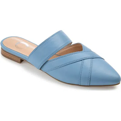 Journee Collection Stasi Mule In Blue