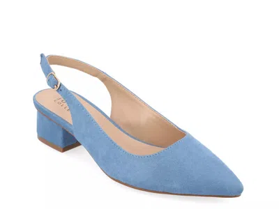 Journee Collection Sylvia Pump In Blue