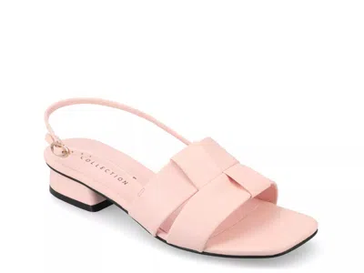 Journee Collection Tabatha Sandal In Pink