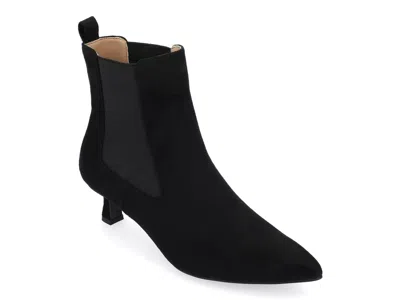 Journee Collection Tenlee Chelsea Boot In Black