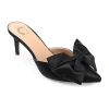 Journee Collection Tiarra Womens Pointed Stiletto Heel Pumps In Black