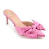 Journee Collection Tiarra Womens Pointed Stiletto Heel Pumps In Pink