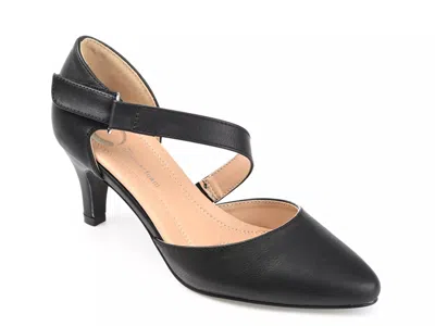 Journee Collection Tillis Womens Pointed Stiletto Heel Pumps In Black