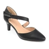 Journee Collection Tillis Womens Pointed Stiletto Heel Pumps In Black