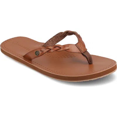 Journee Collection Tomi Braided Flip Flop
