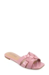 Journee Collection Tru Comfort Arrina Sandal In Rose