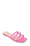 Journee Collection Women's Camarie Studded Sandals In Pink