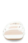 Journee Collection Tru Comfort™ Camarie Sandal In White