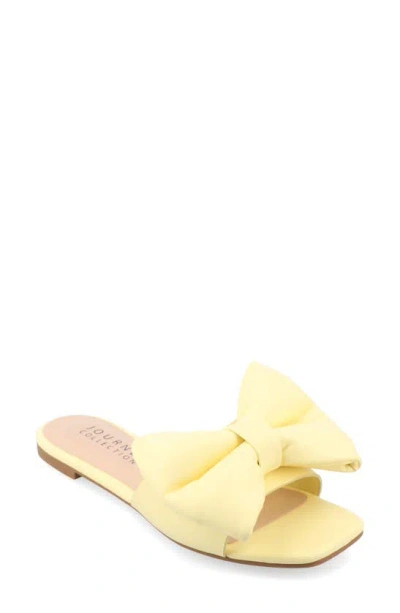 JOURNEE COLLECTION JOURNEE COLLECTION TRU COMFORT FOAM FAYRE BOW FLAT