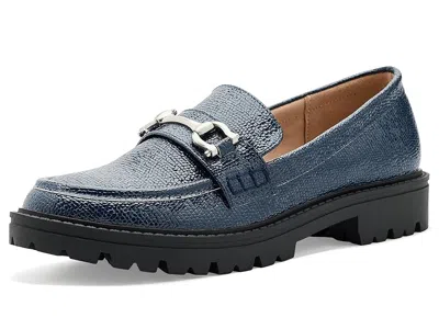 Journee Collection Tru Comfort Foam Jessamey Flats Women's Flat Shoes Patent/navy: 6.5 M In Blue