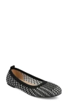 Journee Collection Tru Comfort Foam Maryann Flat In Black/white