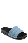 Journee Collection Tru Comfort Foam Sandal In Blue