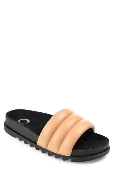 Journee Collection Tru Comfort Foam Sandal In Tan