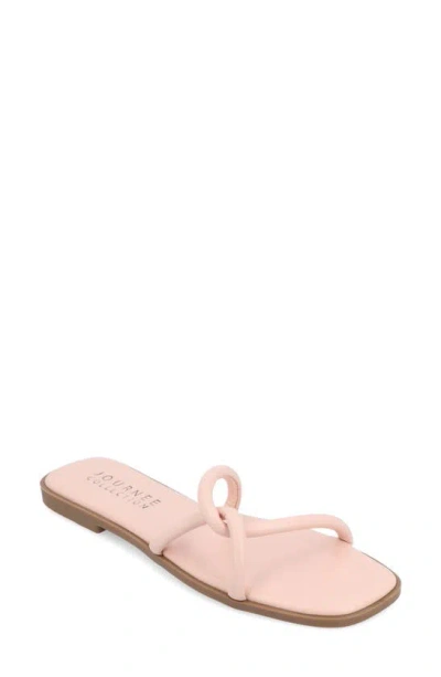 Journee Collection Tru Comfort Lauda Sandal In Pink