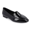 Journee Collection Tullie Womens Square Loafers In Black