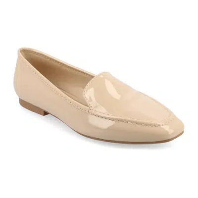 Journee Collection Tullie Womens Square Loafers In Neutral