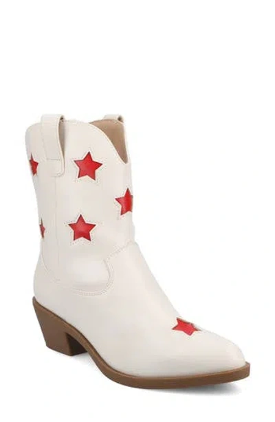 JOURNEE COLLECTION JOURNEE COLLECTION UNDERWOOD STAR WESTERN BOOT