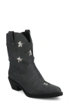 Journee Collection Journee Womens Underwood Medium And Wide Width Western Star Detail Ankle Booties