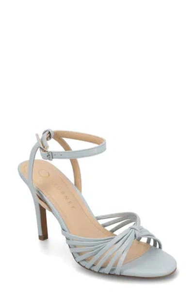 Journee Collection Vanita Stiletto Sandal In Blue