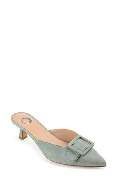 JOURNEE COLLECTION JOURNEE COLLECTION VIANNA KITTEN HEEL PUMP 