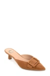 Journee Collection Vianna Kitten Heel Pump In Tan