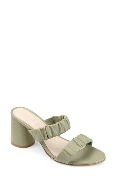 Journee Collection Vidda Sandal In Sage