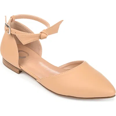 JOURNEE COLLECTION JOURNEE COLLECTION VIELO ANKLE STRAP FLAT