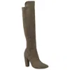Journee Collection Wide Calf Women's Tru Comfort Foam Dominga Boot In Green