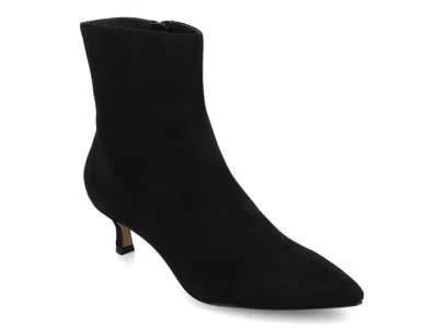 Journee Collection Wide Width Arely Bootie In Black