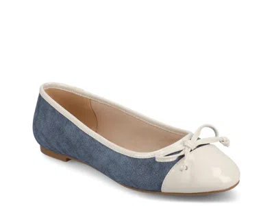 Journee Collection Wide Width Kaiah Ballet Flat In Multi