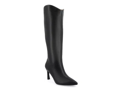 Journee Collection Wide Width Rehela Boot In Black